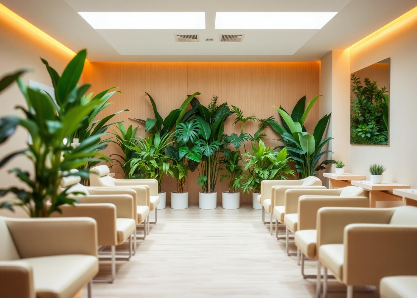 Arbor Nail Bar lounge area